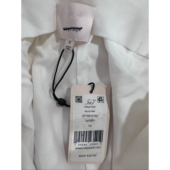 CINQ A SEPT BILLIE PANT US 10 $325 - Picture 9 of 9